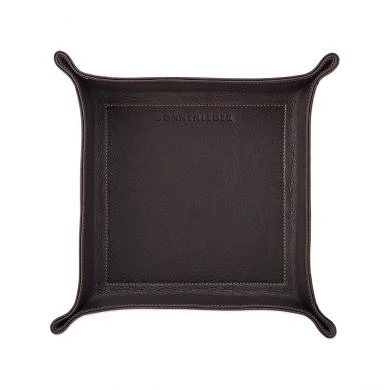 Accessoire Taschenleerer Groß in Mocca – Frontansicht