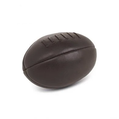Produkt Mini rugby ball in Mocca – Rückansicht