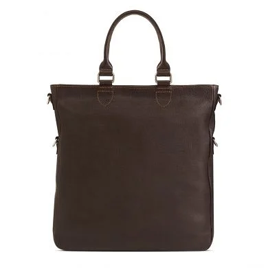 Tasche Siena in Mocca – Rückansicht