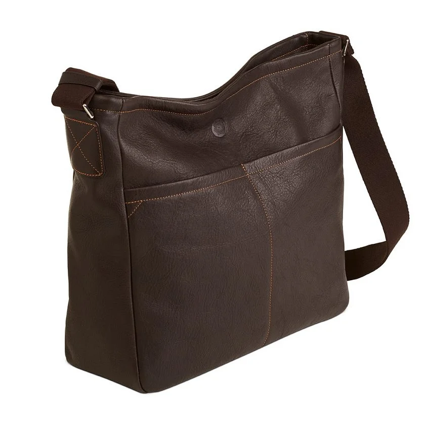 Tasche Marbella in Mocca – Rückansicht