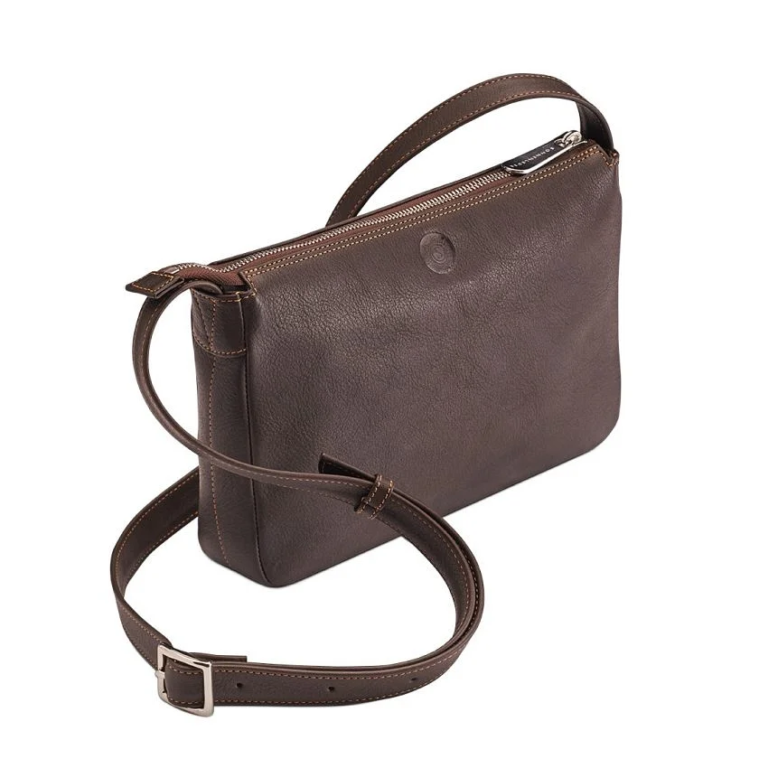 Tasche Ronda L in Mocca – Rückansicht
