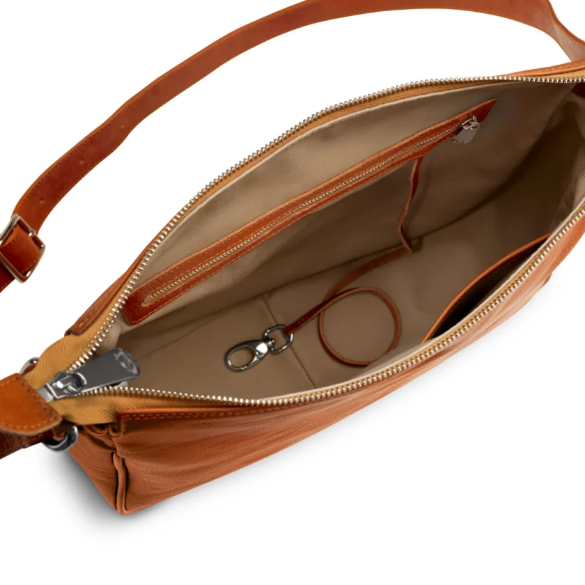 Tasche Savona in Natur – Innenansicht