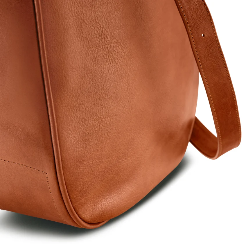 Tasche Savona in Natur – Detailansicht