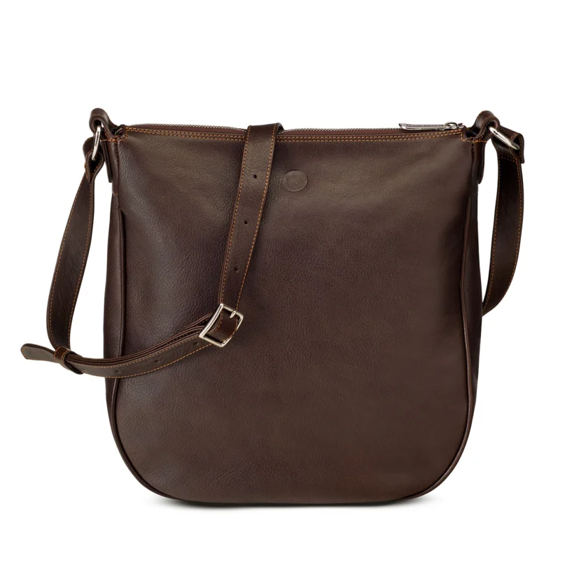 Tasche Savona in Mocca – Frontansicht