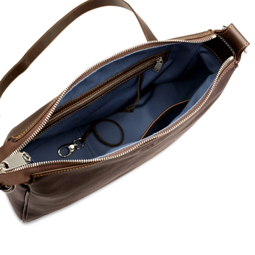 Tasche Savona in Mocca – Innenansicht