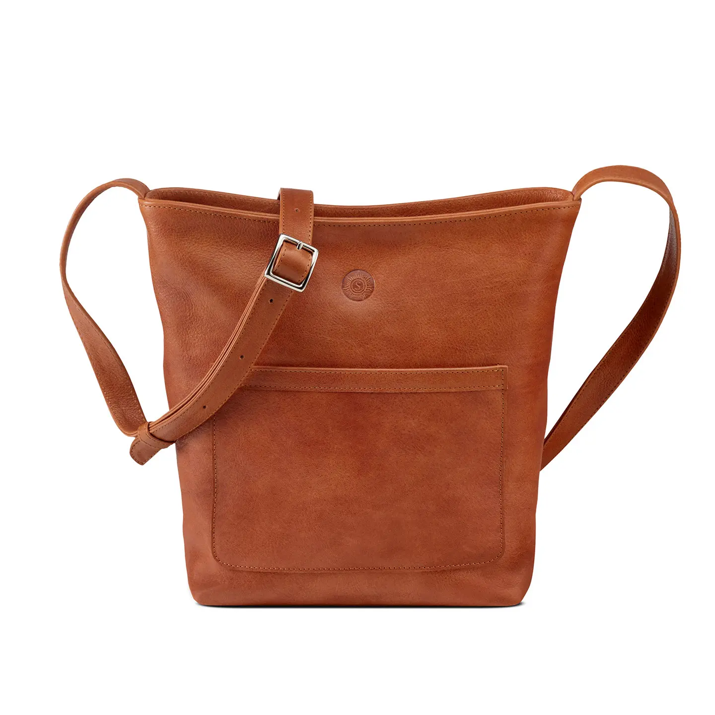 Tasche Vicenza in Natur – Frontansicht
