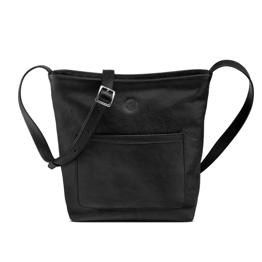 Tasche Vicenza in Schwarz – Frontansicht