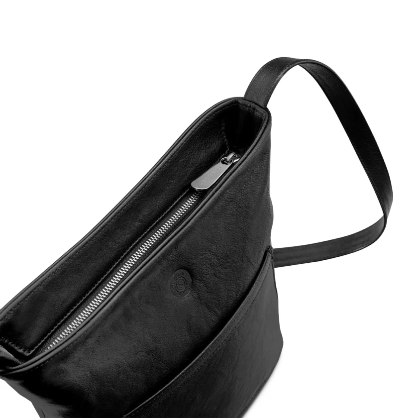 Tasche Vicenza in Schwarz – Detailansicht